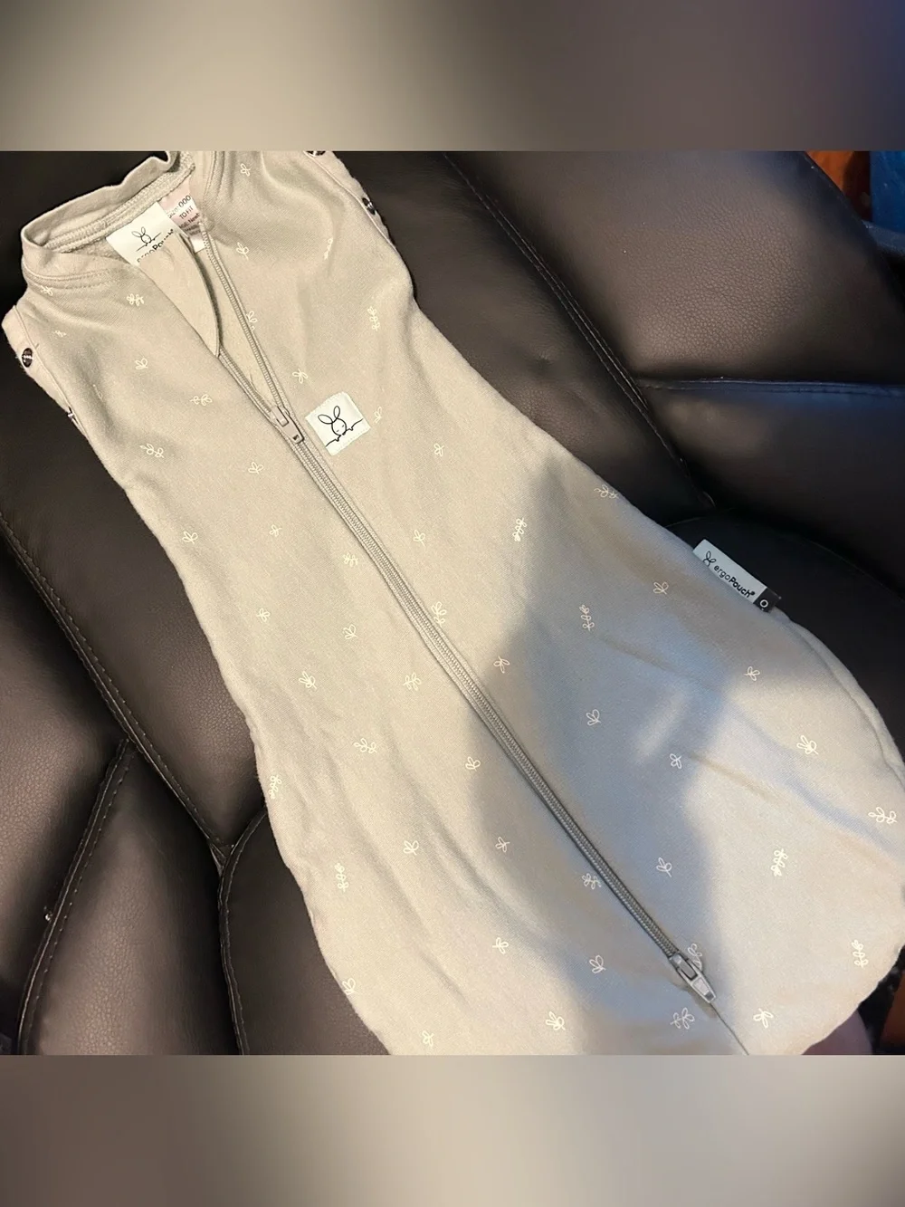 Ergo Pouch Australia Infant Newborn Swaddle Sack Sleep Sack Sage Green